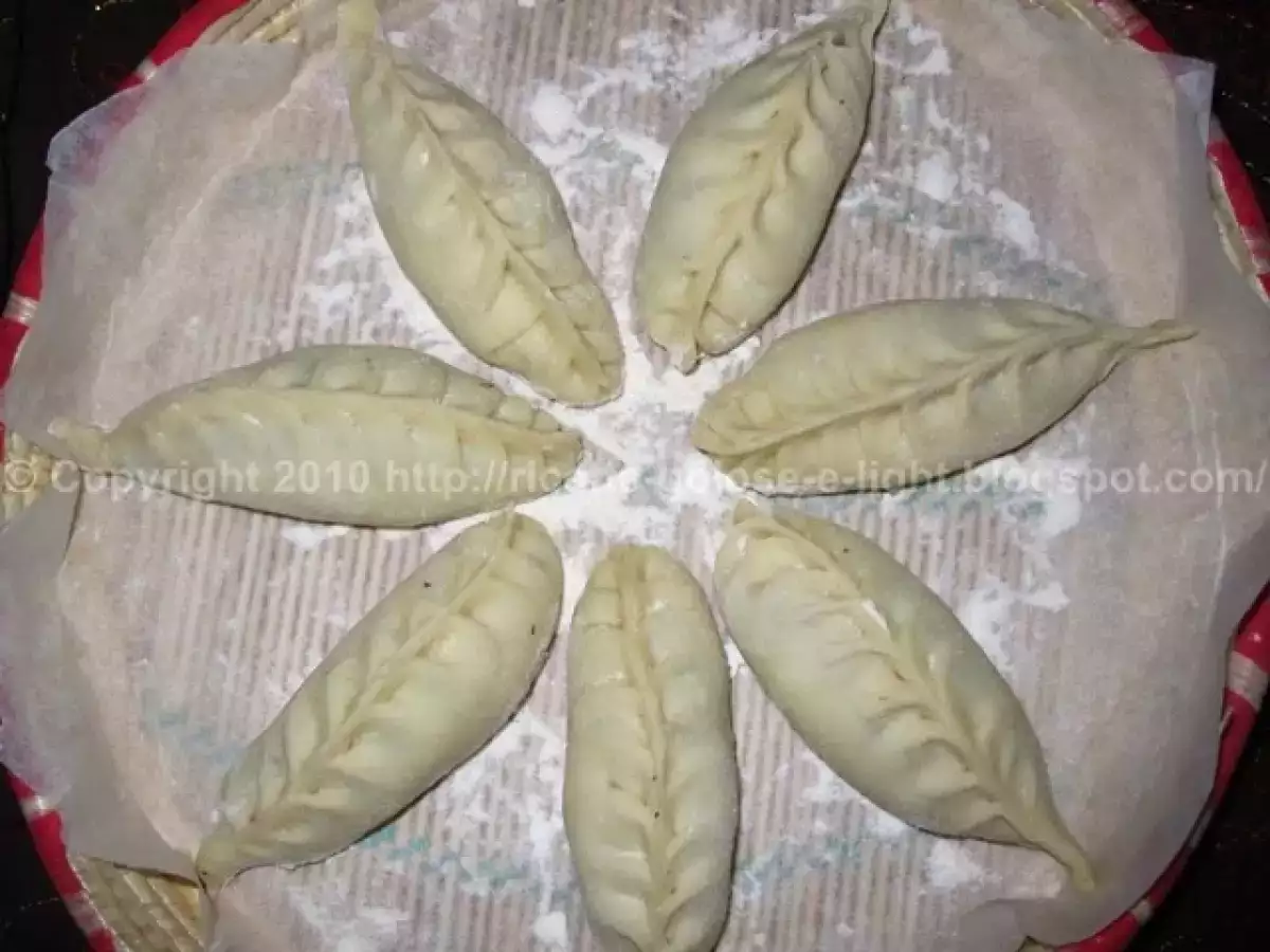 Ricetta Is Culurgiones de Patata con video: come chiudere con cucitura a spiga - foto 4