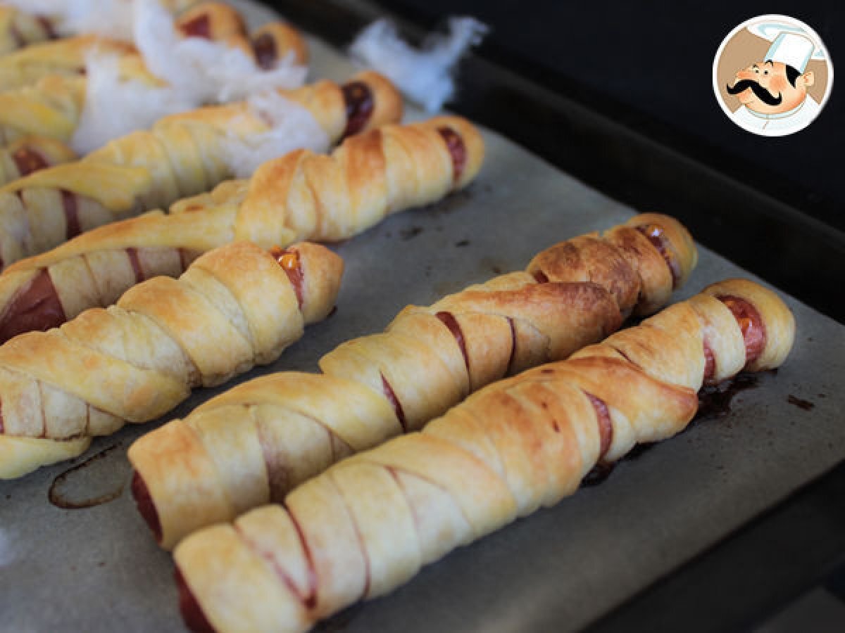 Ricetta per Halloween - Mummie di Wurstel