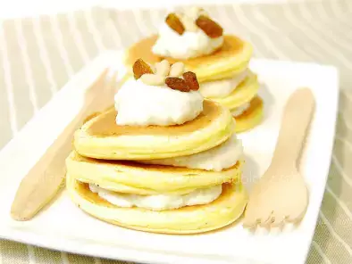 Ricetta sprint: pancakes con cavolfiore e ricotta