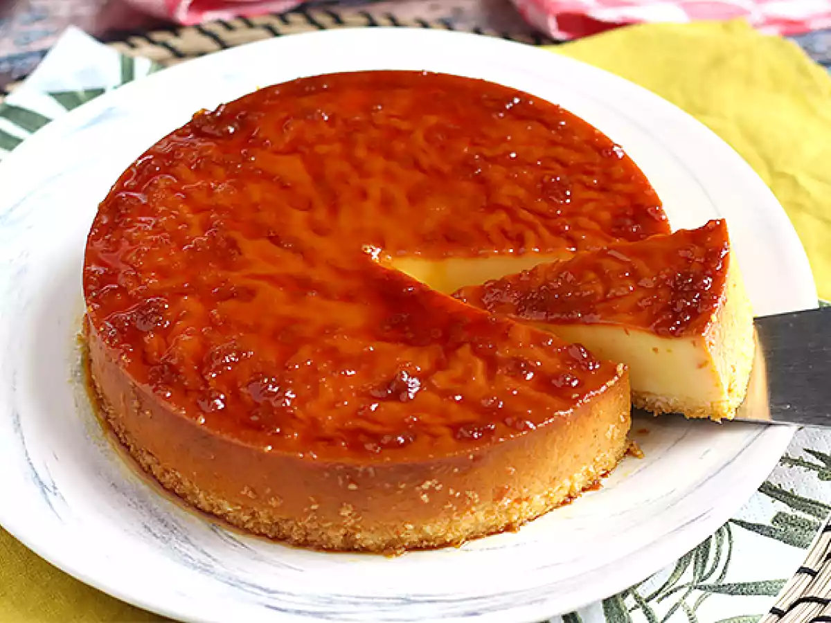 Ricette con il Cookeo: flan al cocco