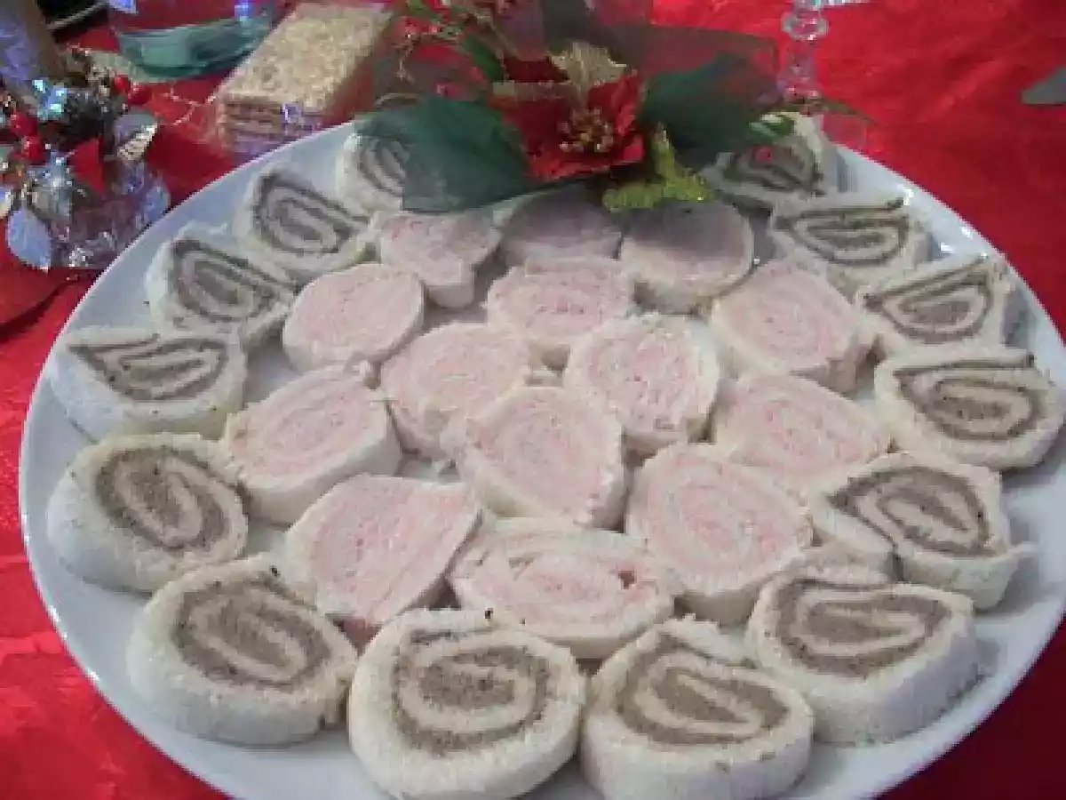 Ricette natalizie - rotolo vegetariano e spirali fantasia