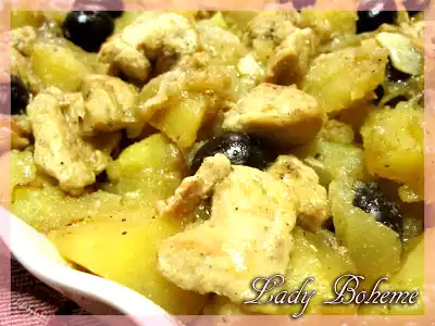 Ricordi d'estate & spezzatino di pollo con patate e olive nere