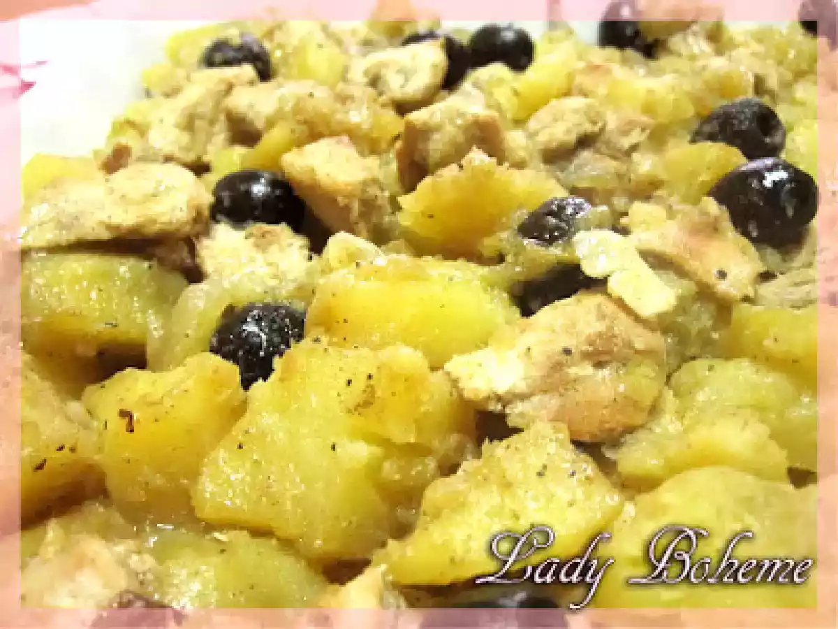 Ricordi d'estate & spezzatino di pollo con patate e olive nere - foto 3