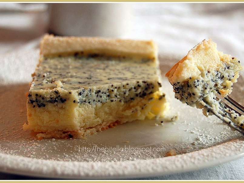Ricotta cheesecake con semi di papavero e marmellata di arance, foto 2