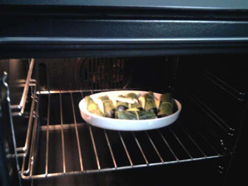 Rigatoni con gamberi asparagi e zucchine, alici al limone, foto 9