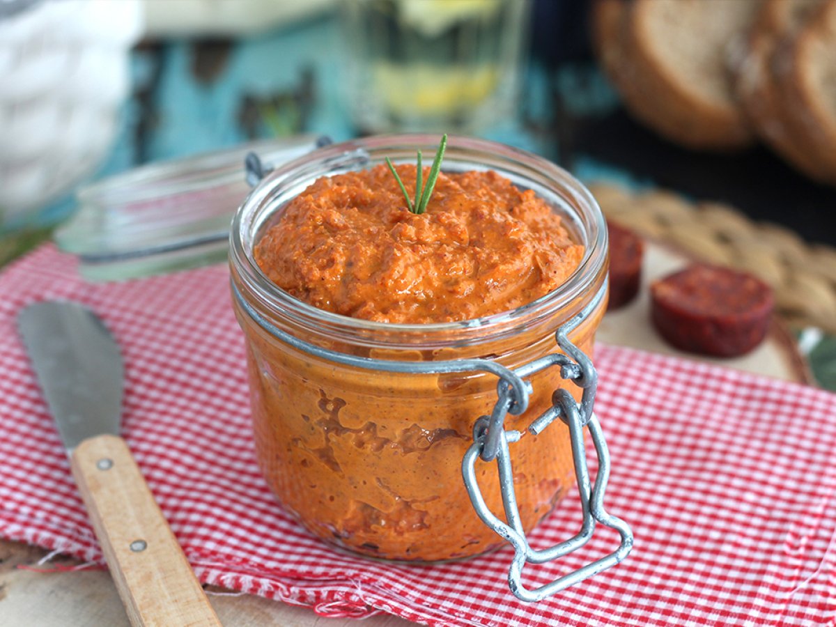 Rillettes di chorizo