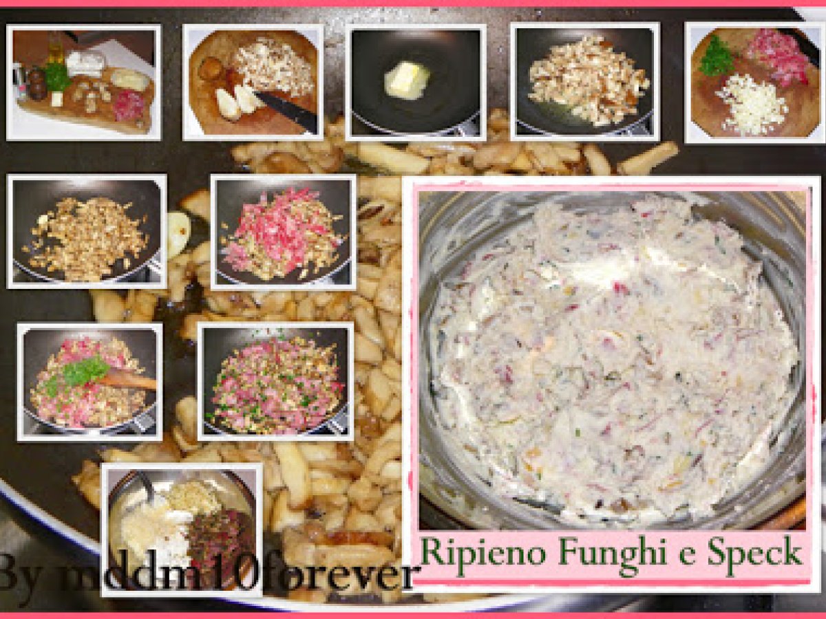 RIPIENO FUNGHI E SPECK, foto 1
