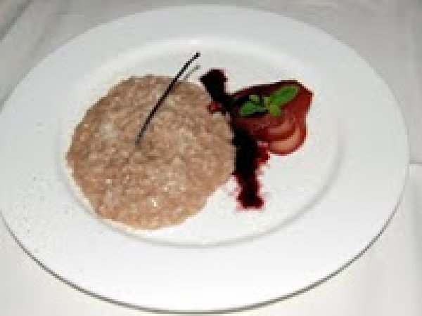 Riso al Castelmagno con riduzione di Nebbiolo, foto 4