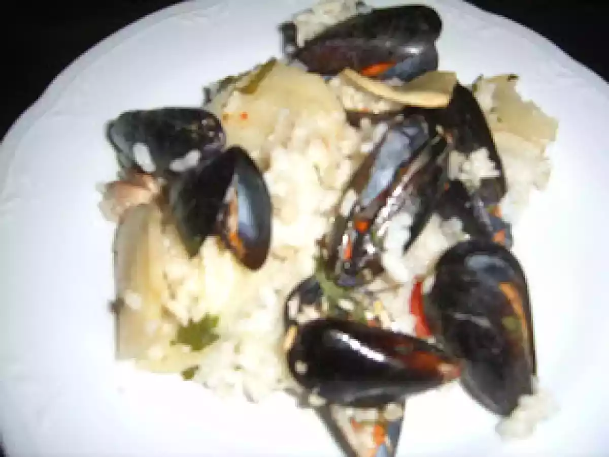RISO AL FORNO CON COZZE E VONGOLE - foto 2