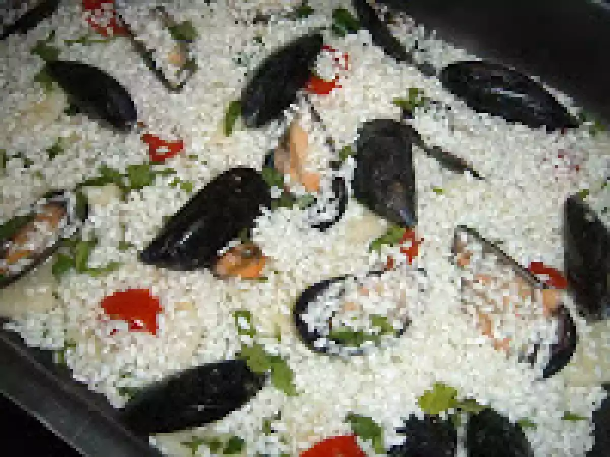 RISO AL FORNO CON COZZE E VONGOLE - foto 5