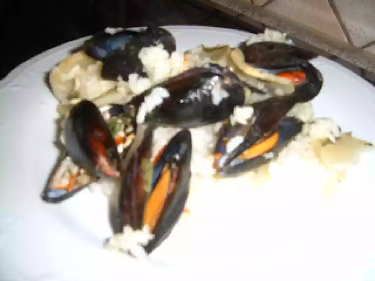 RISO AL FORNO CON COZZE E VONGOLE - foto 12