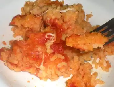 Riso al forno con scamorza