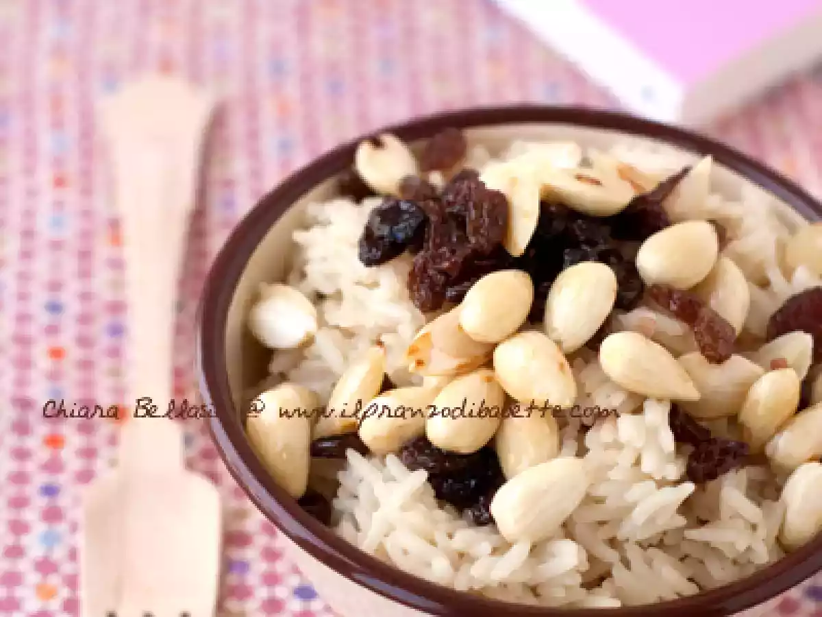 Riso alla frutta secca