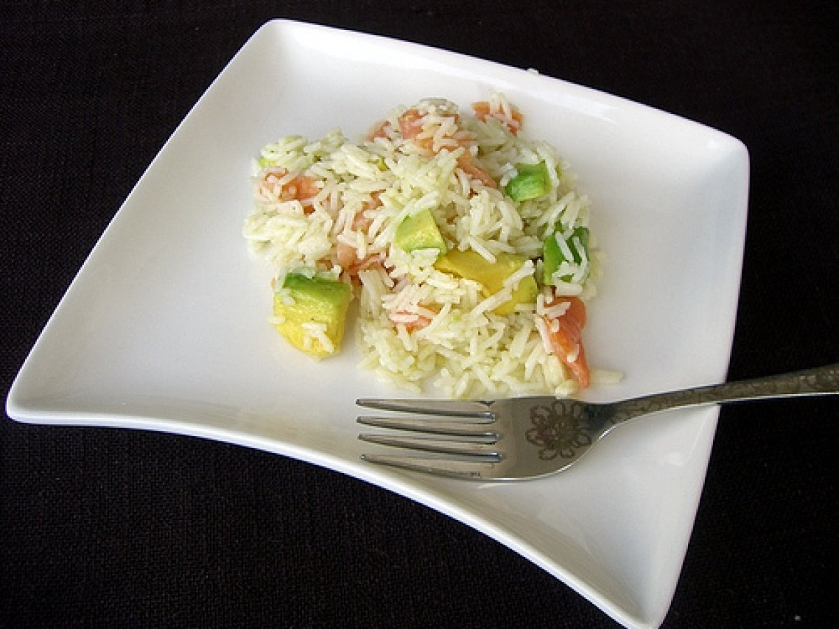 Riso Basmati con avocado e salmone - foto 2