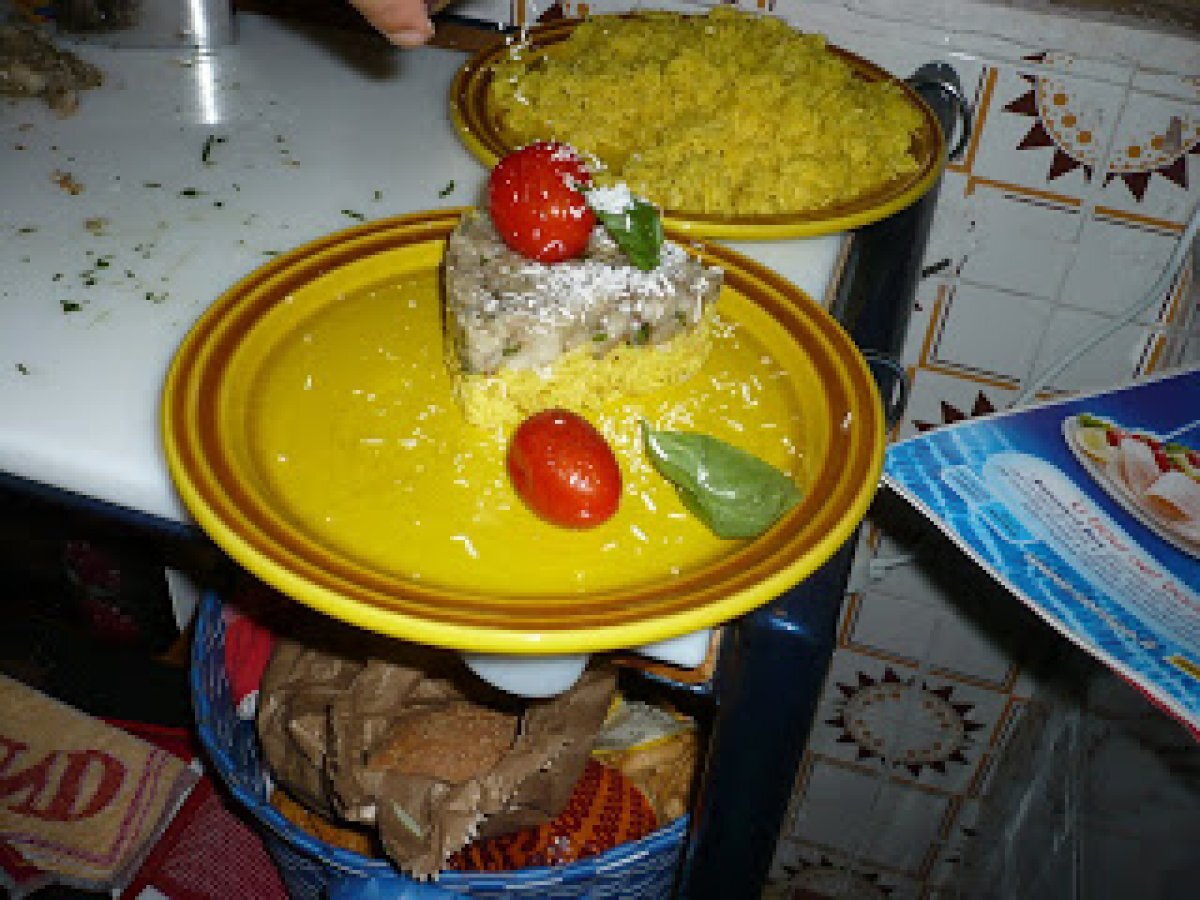 Riso Basmati con melanzane