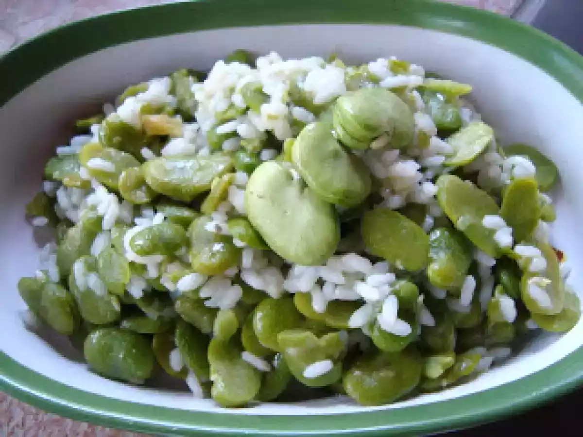 Riso con fave fresche - foto 3