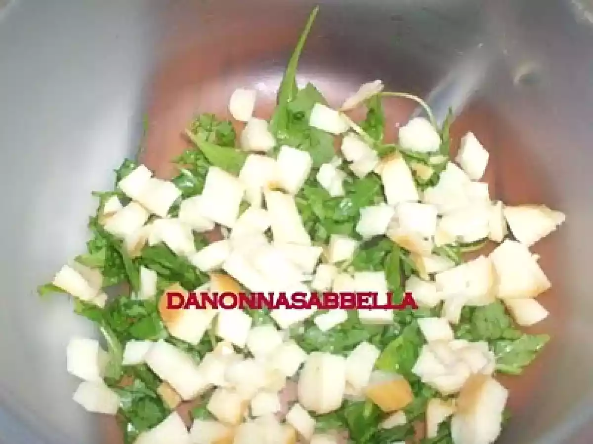 RISO CON SCAMORZA AFFUMICATA E RUCOLA - foto 4