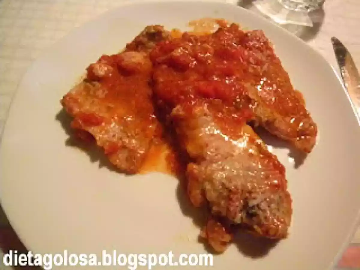 Riso e Carne alla pizzaiola e Asparagi gratinati - foto 2