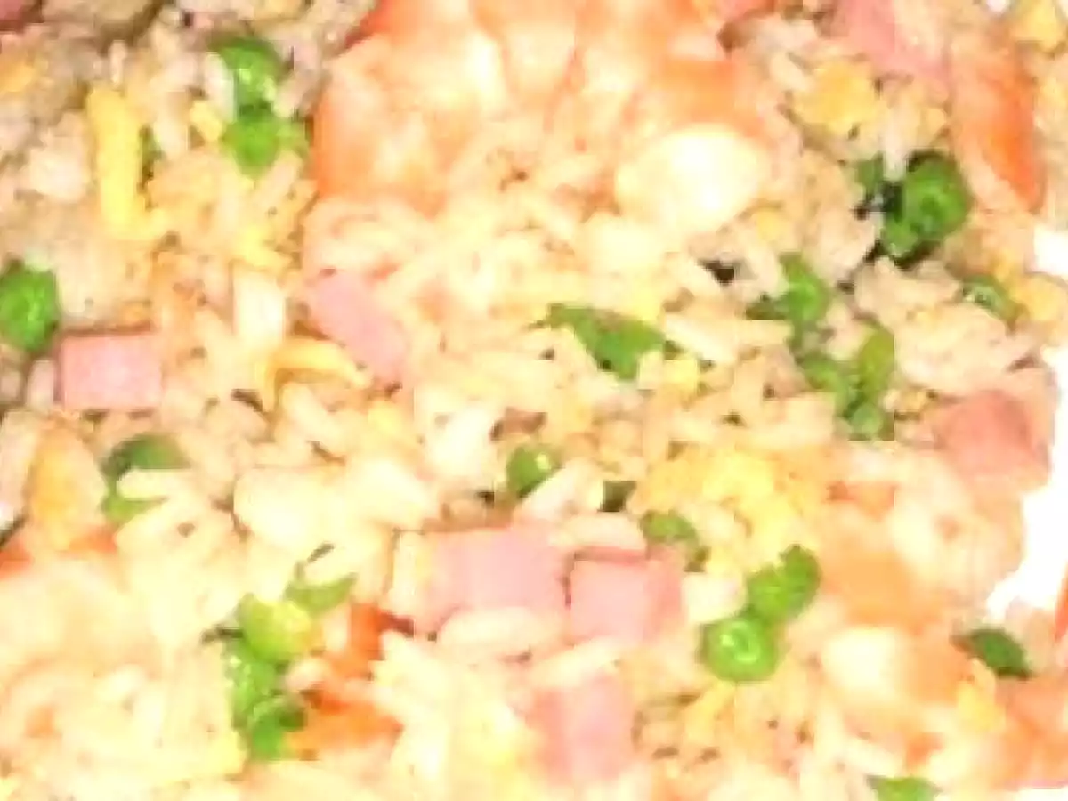 Riso Fritto con Gamberetti