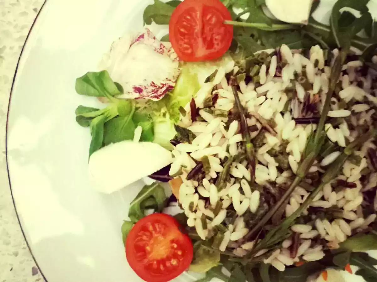 Riso selvaggio e bruscandoli