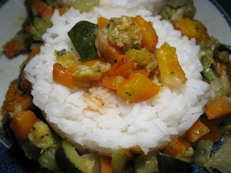 Riso thai profumato Apollo con verdure e soja - foto 2
