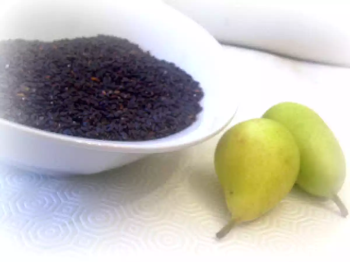 Riso venere al forno