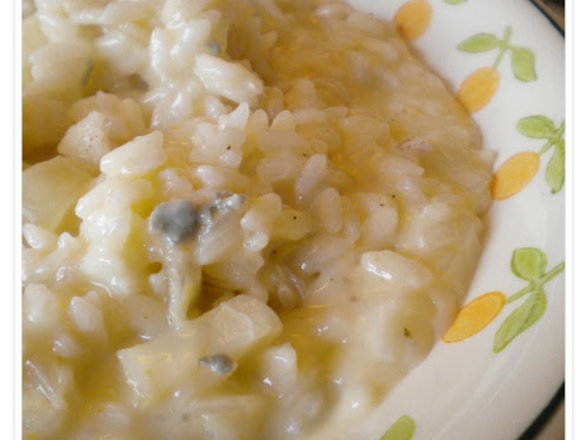 Risottino indivia belga e gorgonzola