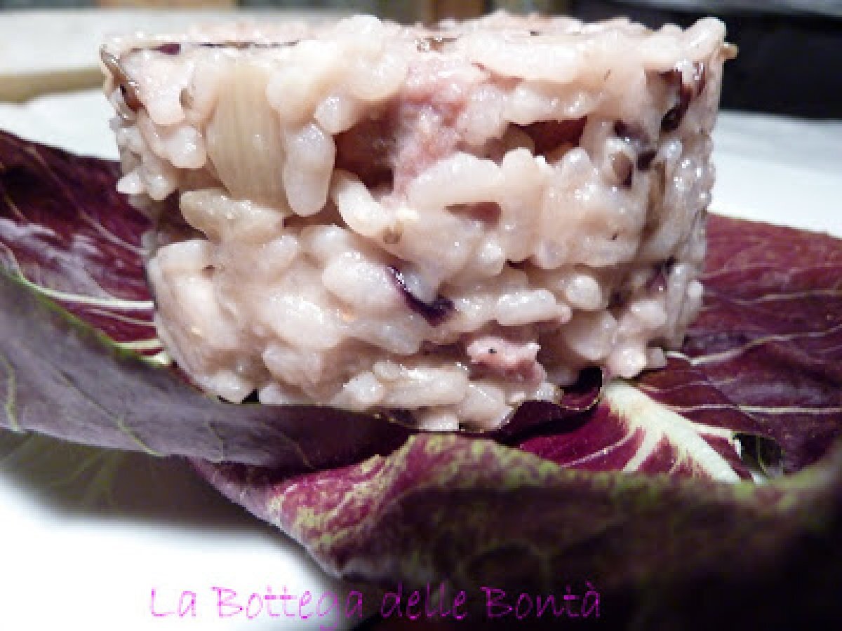 RISOTTO AI 4 FORMAGGI E TREVIGIANO - foto 2