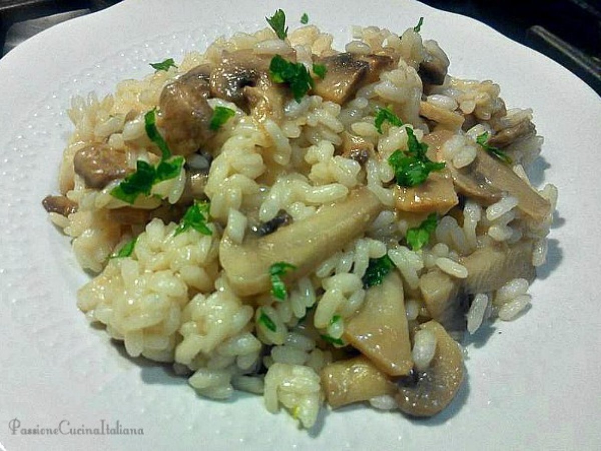 Risotto ai funghi