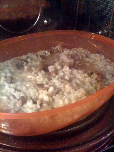 Risotto ai funghi al microonde - Ricetta Petitchef