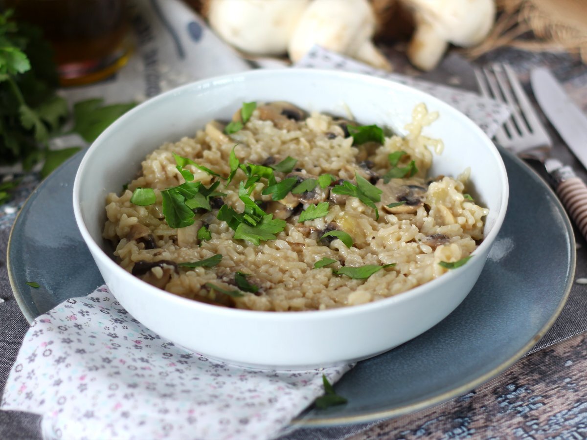 Risotto ai funghi champignon con Cookeo Moulinex - foto 5