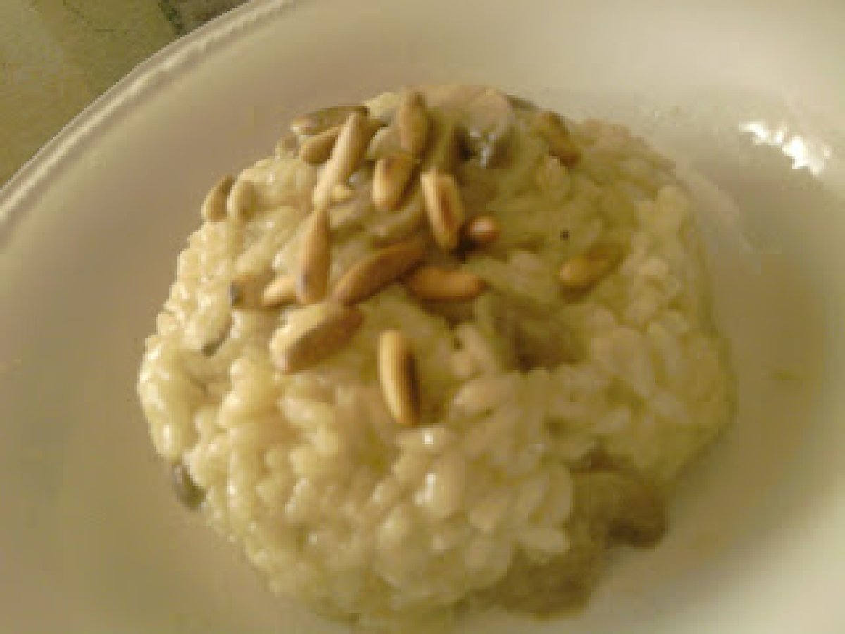 Risotto ai funghi con pinoli - foto 2