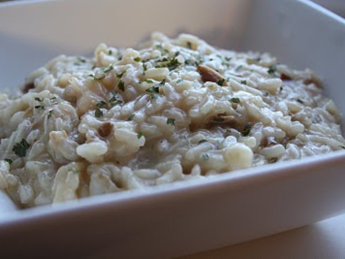 Risotto ai funghi porcini e parmigiano