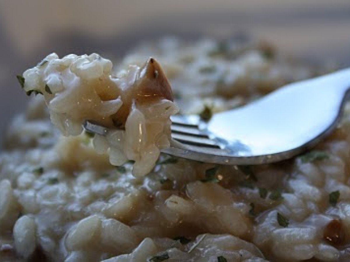 Risotto ai funghi porcini e parmigiano - foto 5