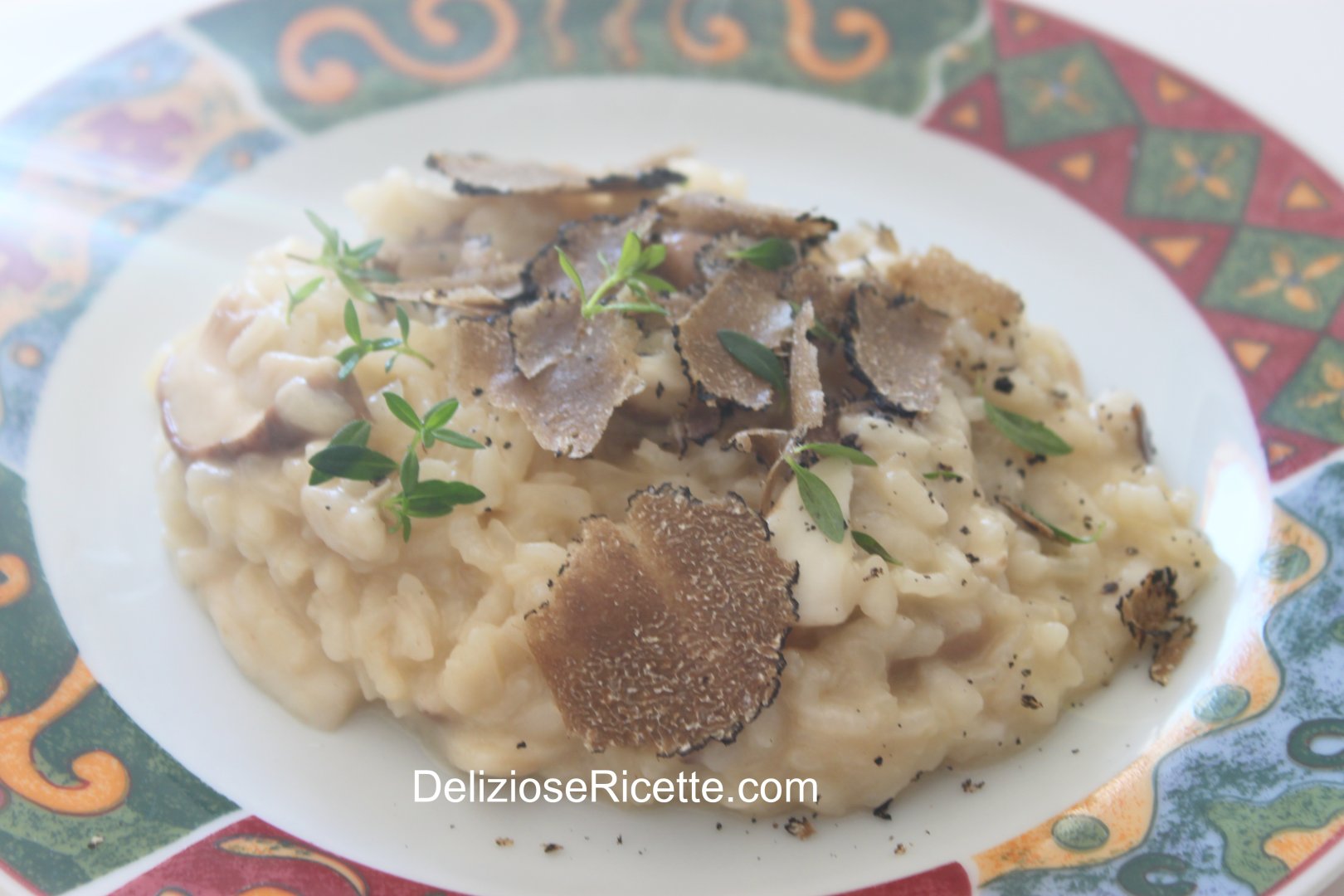 Risotto ai funghi porcini e tartufo Ricetta Petitchef