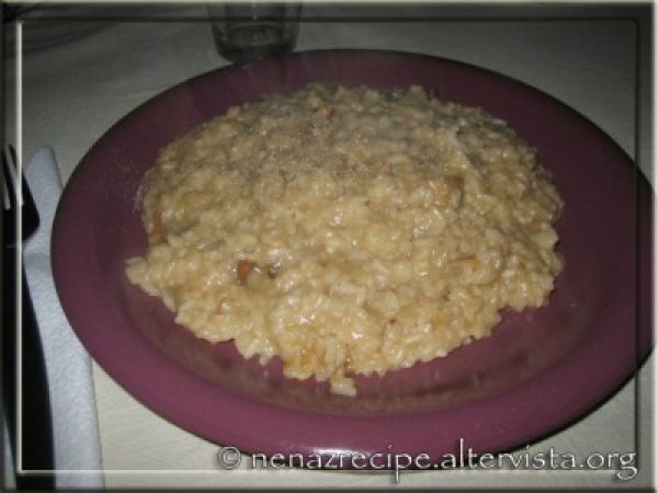 Risotto ai funghi porcini light