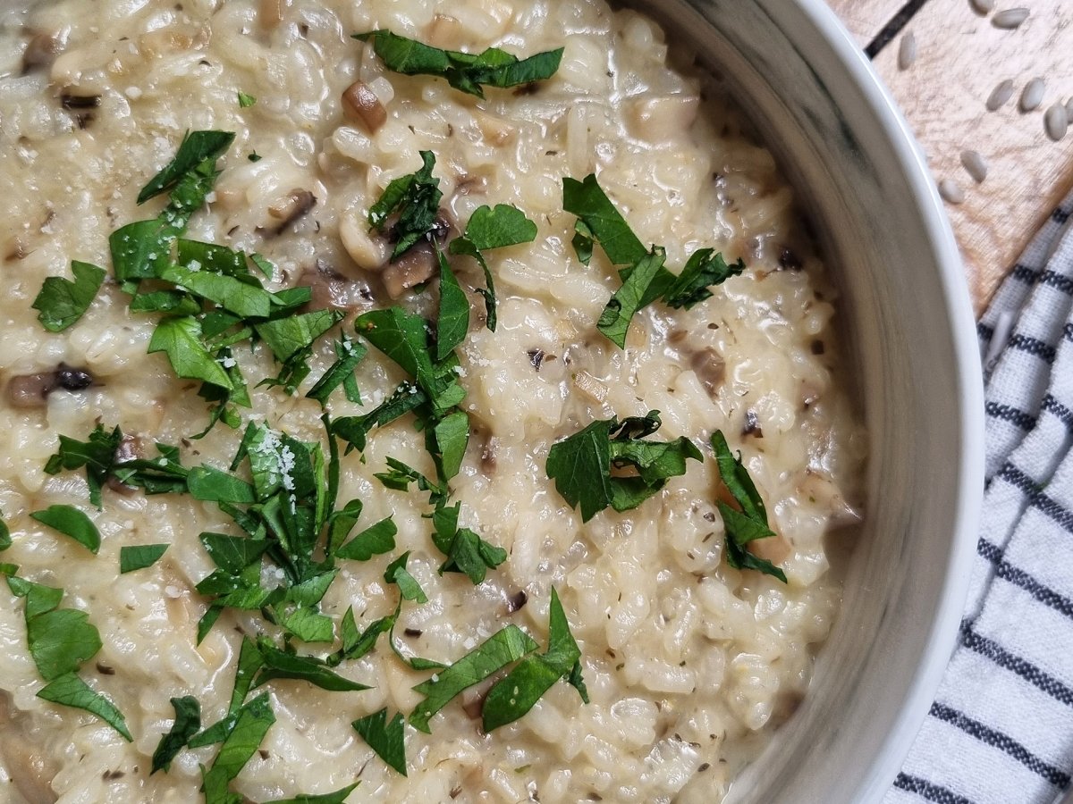 Risotto ai funghi veloce ricette bimby Ricetta Petitchef