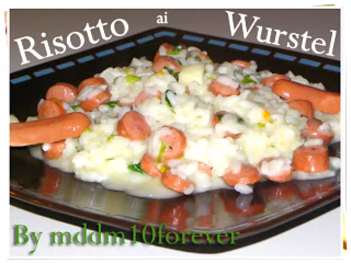 RISOTTO AI WURSTEL - foto 2