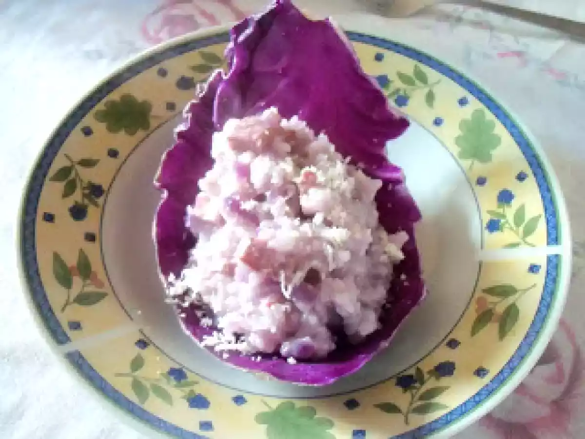Risotto al cavolo rosso