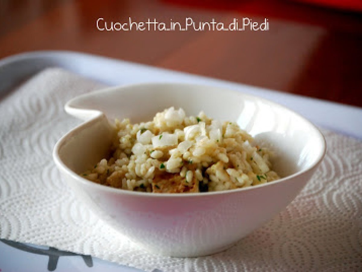 Risotto al Limone con Tempeh