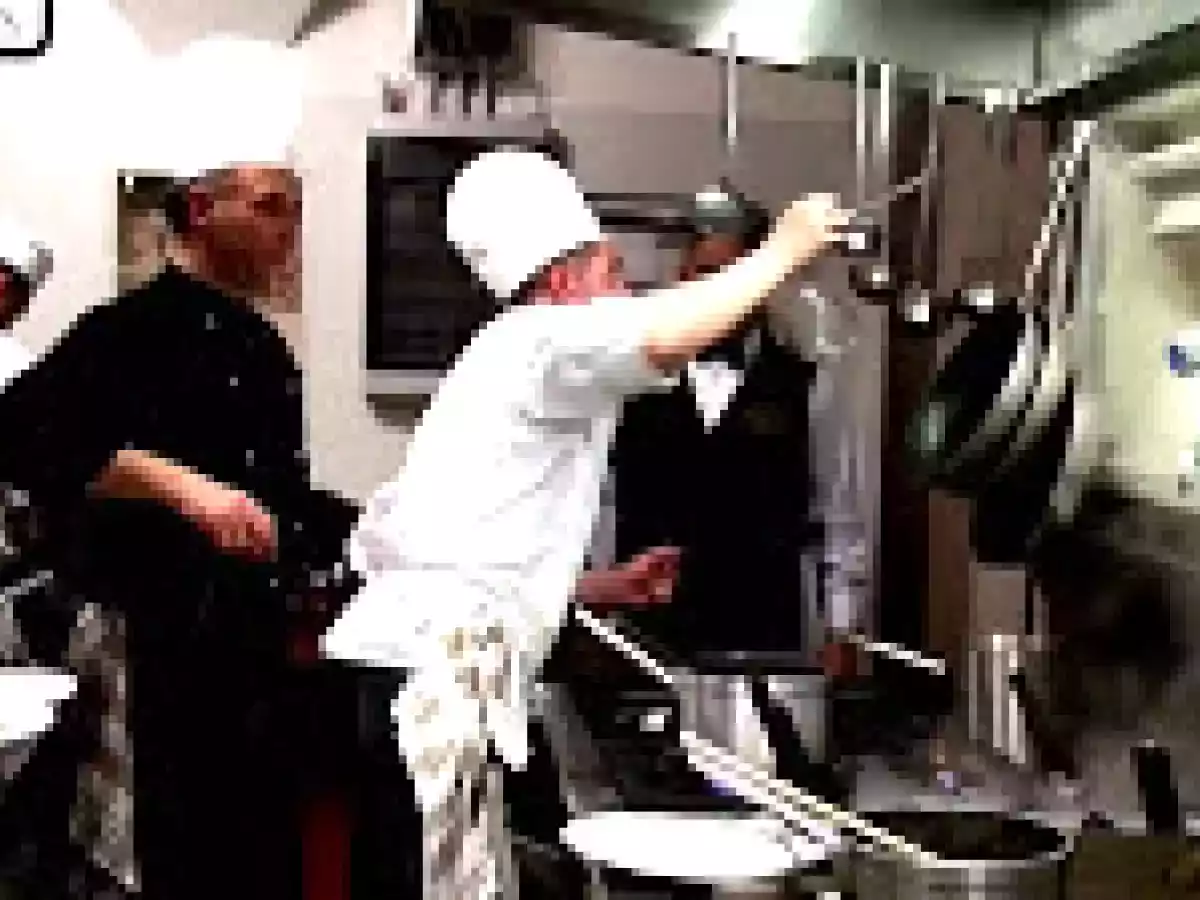 Risotto al nero di seppia dell'Antica Osteria Giorgione (Venezia) - foto 9