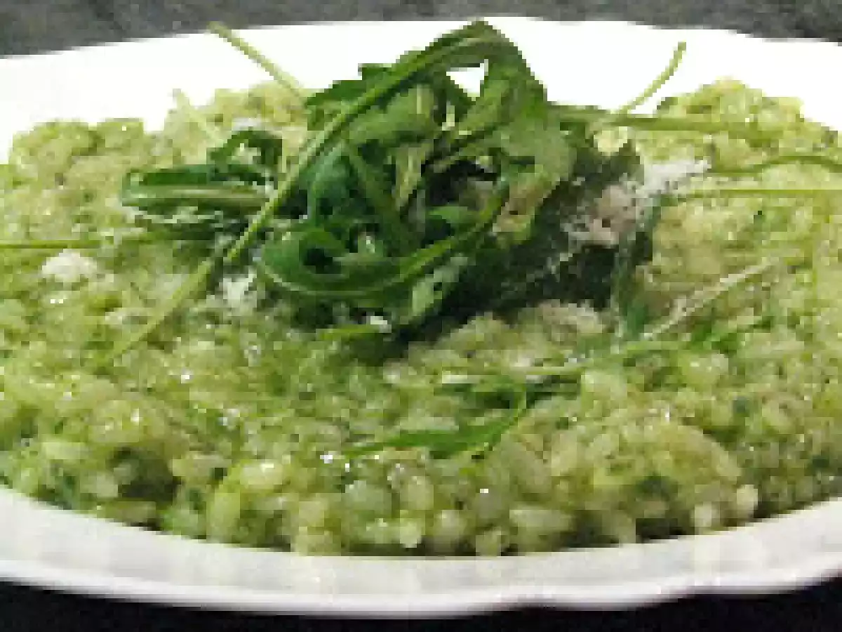 Risotto al pesto di rucola! - foto 2
