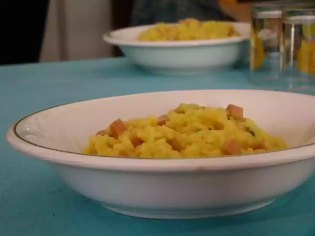 RISOTTO AL PROSCIUTTO