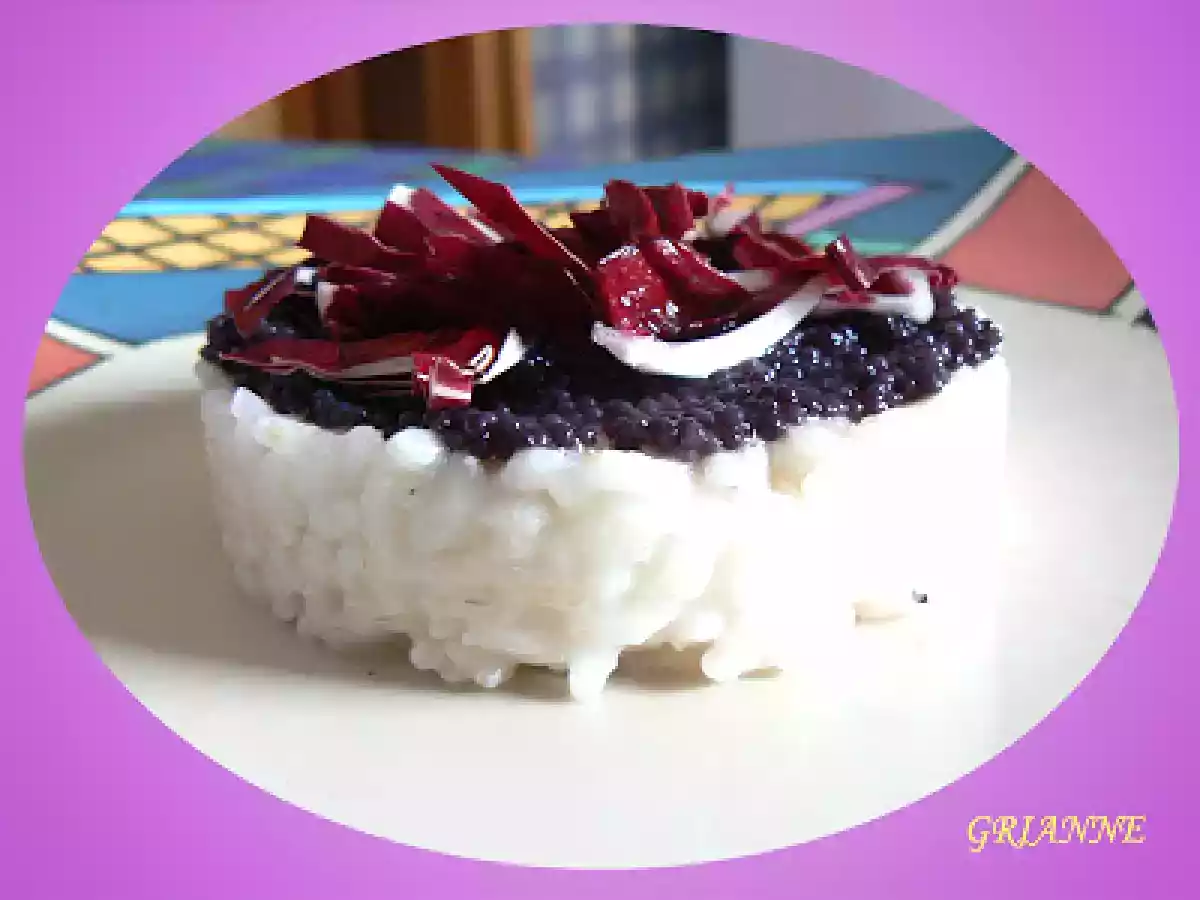 Risotto al Prosecco con uova di lompo