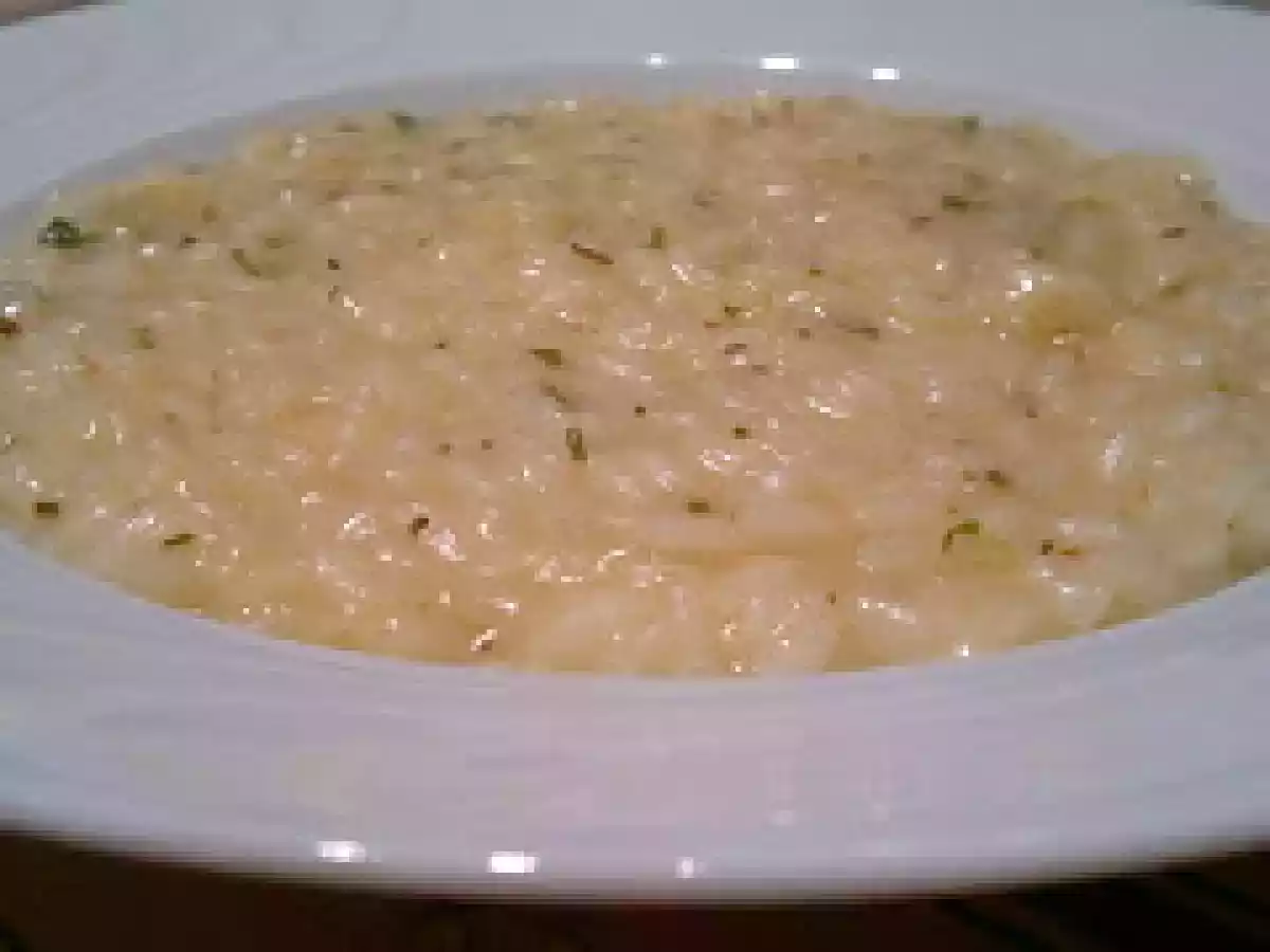 Risotto al rosmarino, limone e zenzero