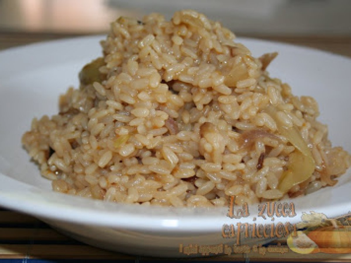 Risotto all'indivia