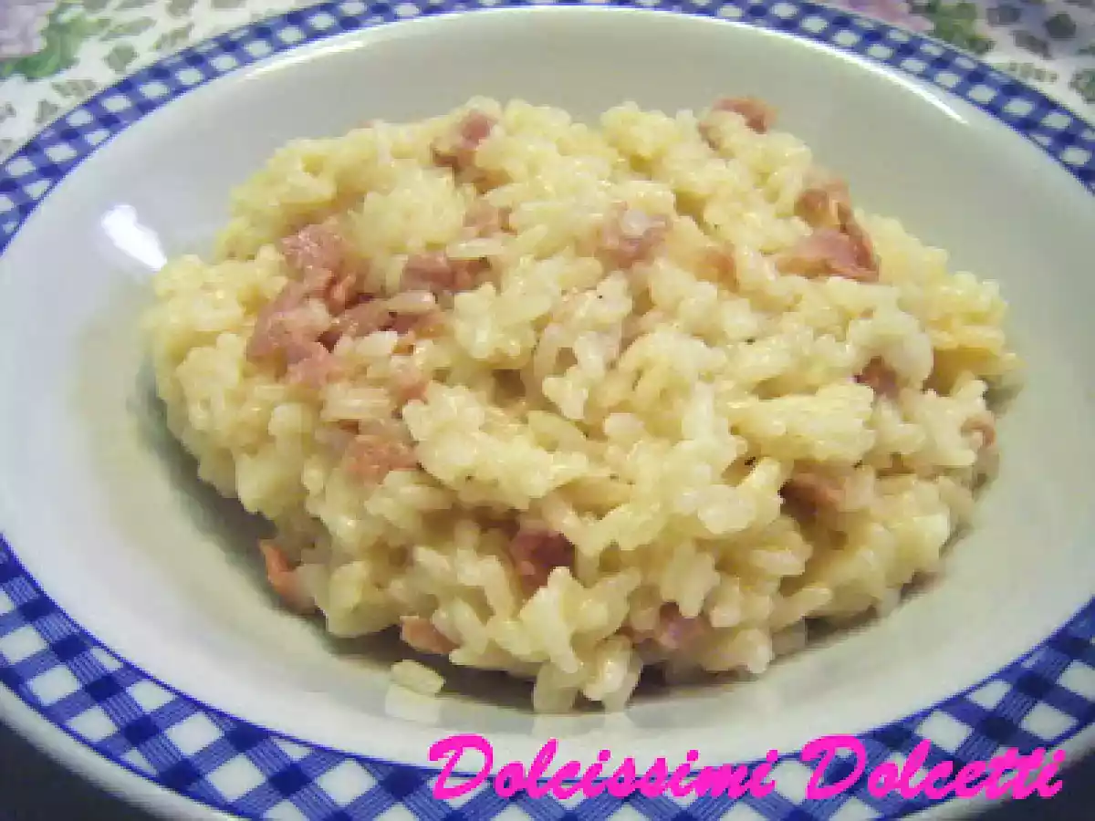 Risotto alla birra con prosciutto e asiago - foto 3