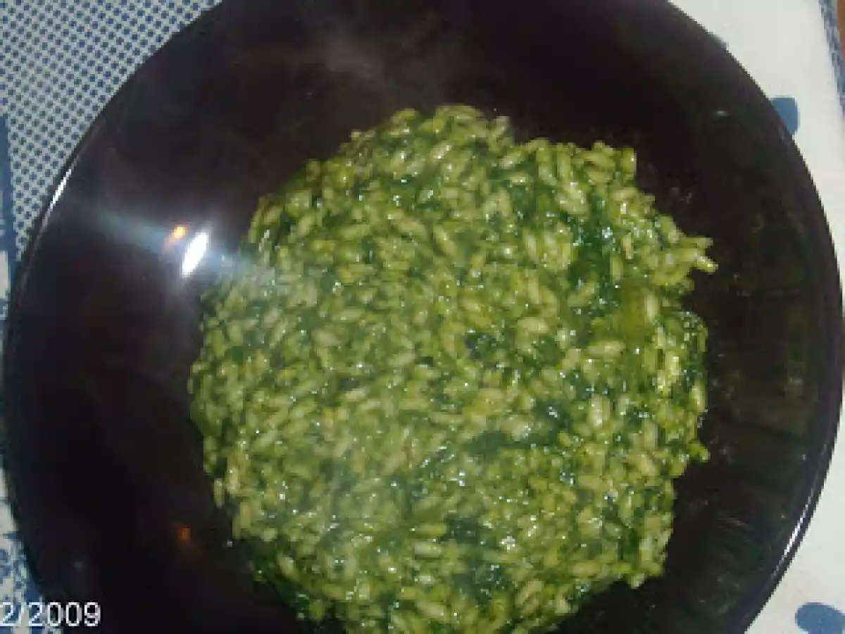 Risotto alla borragine