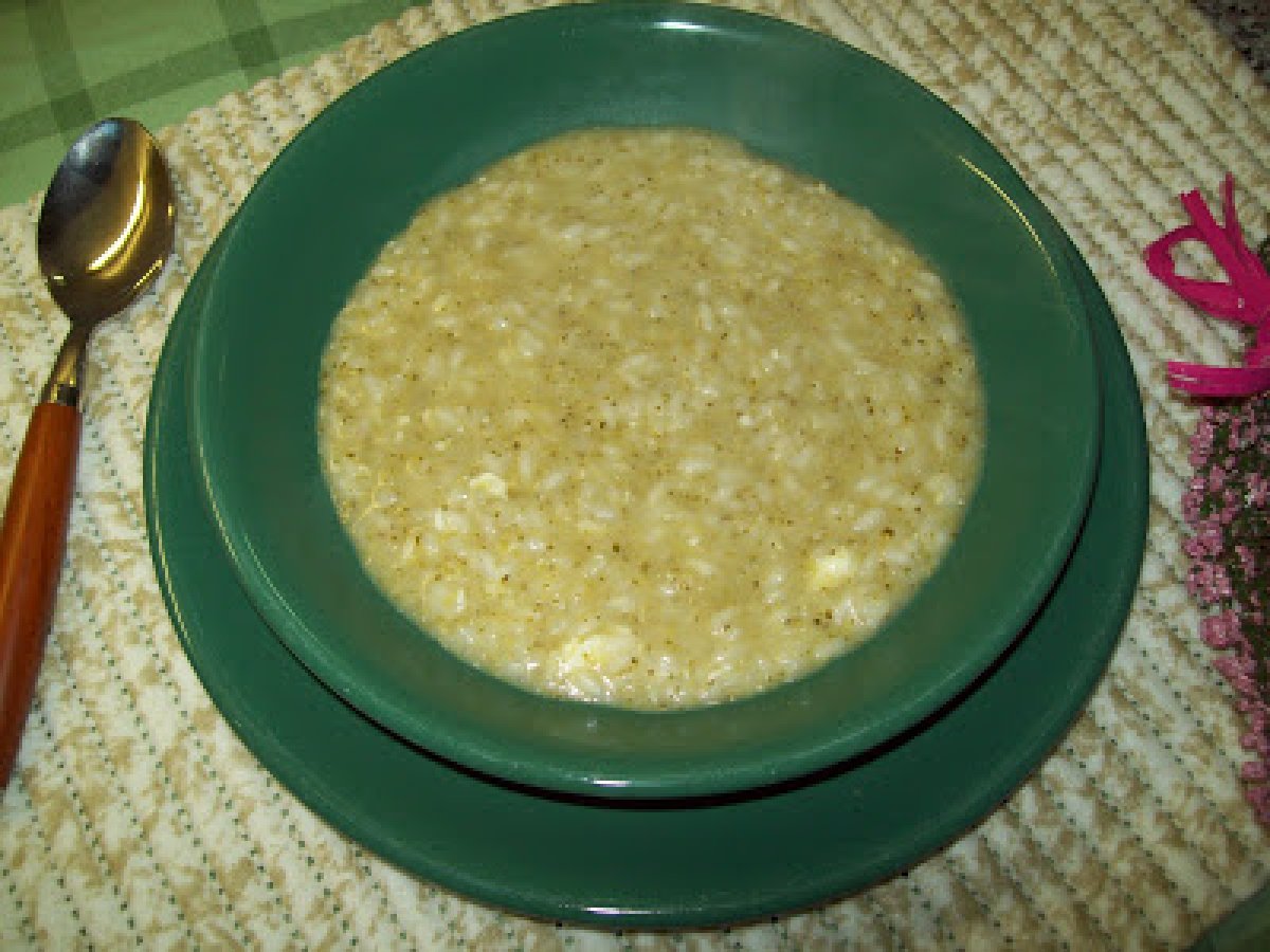 RISOTTO ALLA CREMA DI BROCCOLI E 3 FORMAGGI
