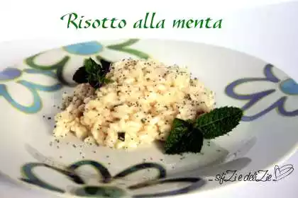 Risotto alla menta